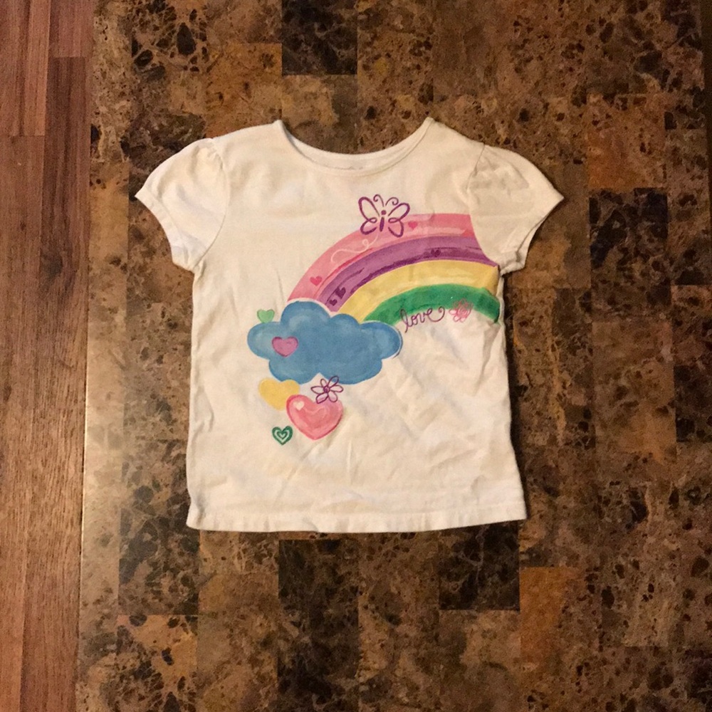 Rainbow shirt- 5T